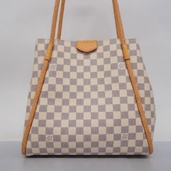 Louis Vuitton Tote Bag Damier Azur Propriano N44027 White Women's