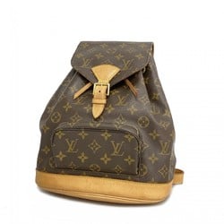 Louis Vuitton Backpack Daypack Monogram Montsouris MM M51136 Brown Women's