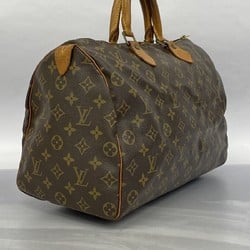 Louis Vuitton Handbag Monogram Speedy 35 M41107 Brown Ladies