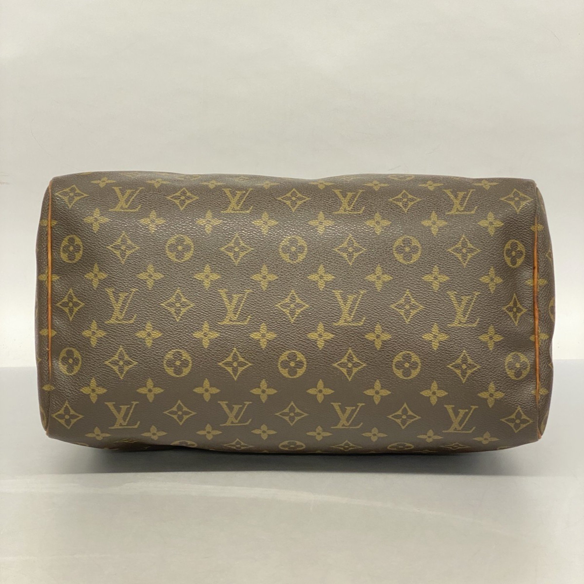 Louis Vuitton Handbag Monogram Speedy 35 M41107 Brown Ladies