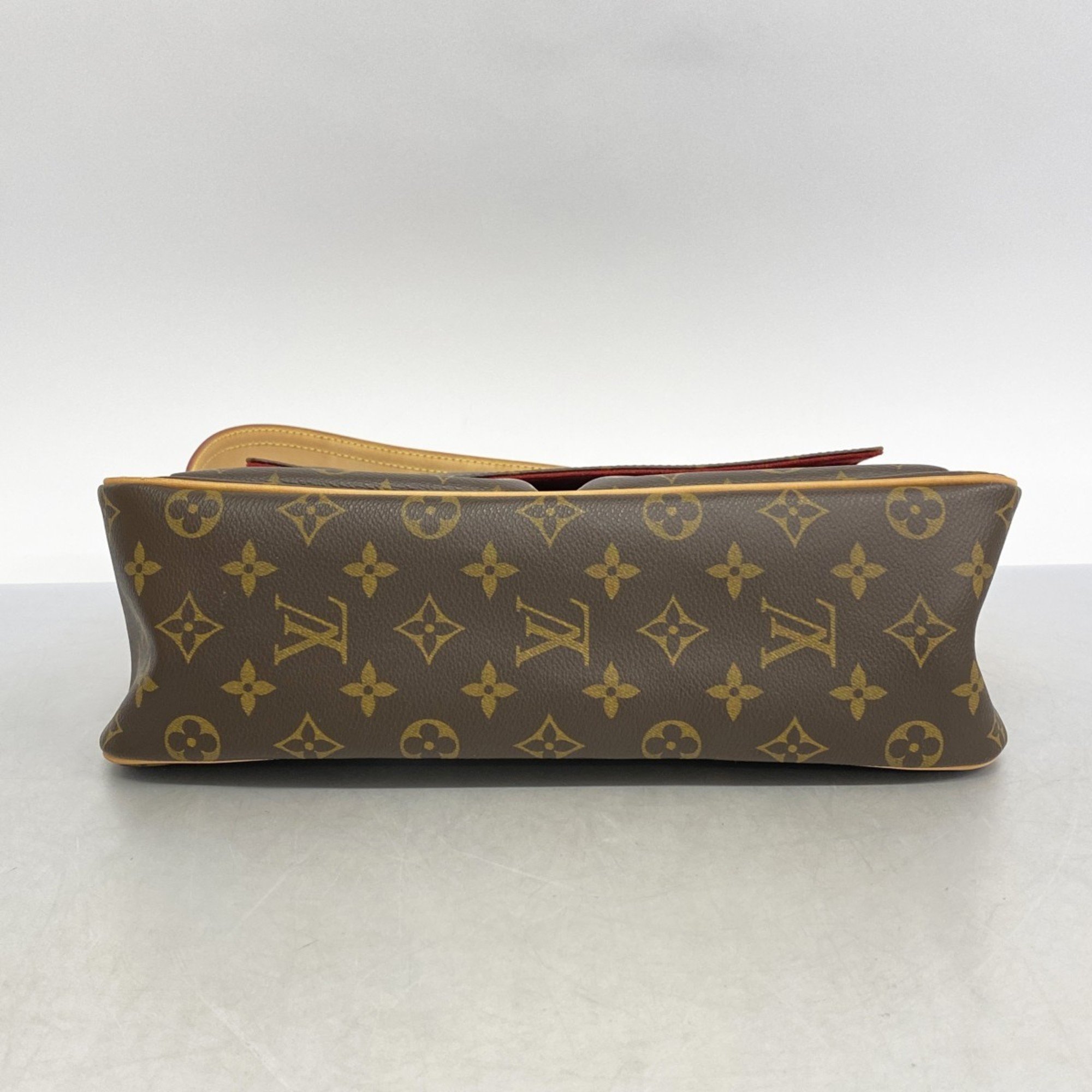 Louis Vuitton Shoulder Bag Monogram Vivacite GM M51163 Brown Ladies