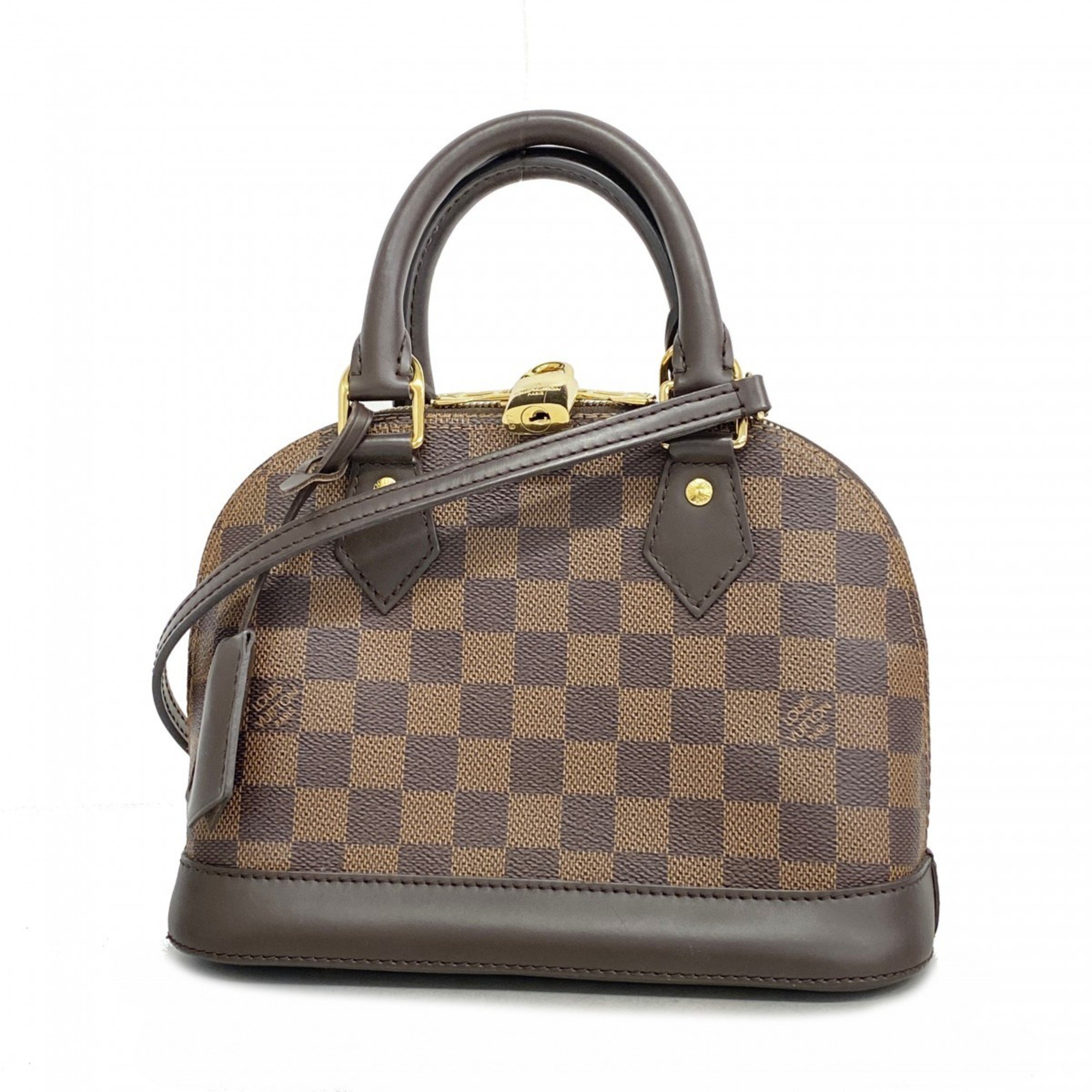 Louis Vuitton Handbag Damier Alma BB N40606 Ebene Ladies