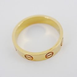 Cartier Ring Love K18YG Yellow Gold #47 Ladies