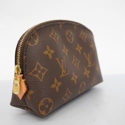 Louis Vuitton Pouch Monogram Pochette Tick M47515 Brown Ladies