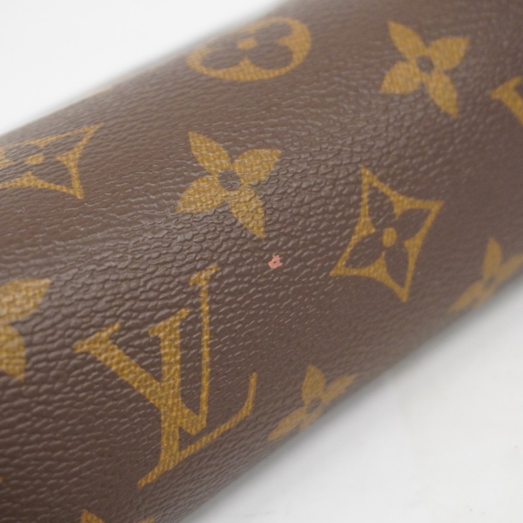 Louis Vuitton Pouch Monogram Pochette Tick M47515 Brown Ladies