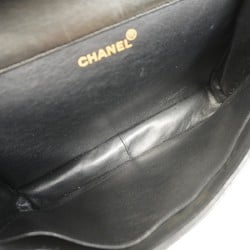 Chanel Shoulder Bag Matelasse Double Face Lambskin Black Women's