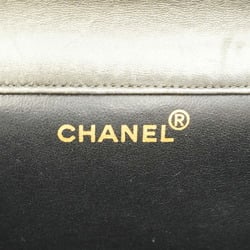 Chanel Shoulder Bag Matelasse Double Face Lambskin Black Women's