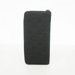 Louis Vuitton Long Wallet Monogram Taurillon Zippy Vertical M69047 Noir Men's