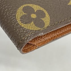 Louis Vuitton Wallet Monogram Porte-Vie Carte Credit Monnaie M61665 Brown Men's