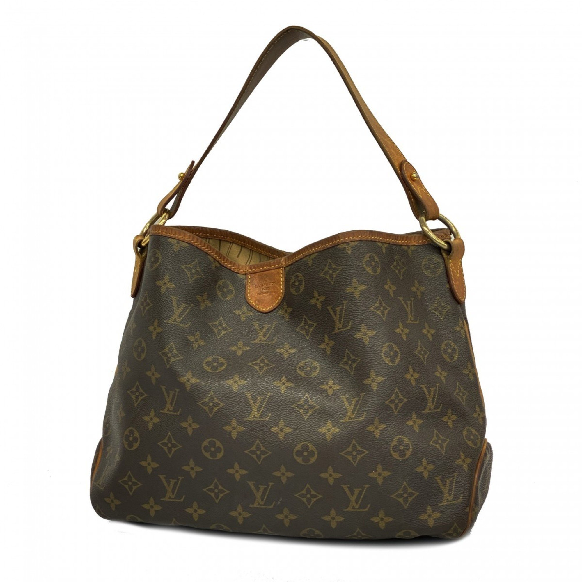 Louis Vuitton Shoulder Bag Monogram Delightful PM M40352 Brown Ladies