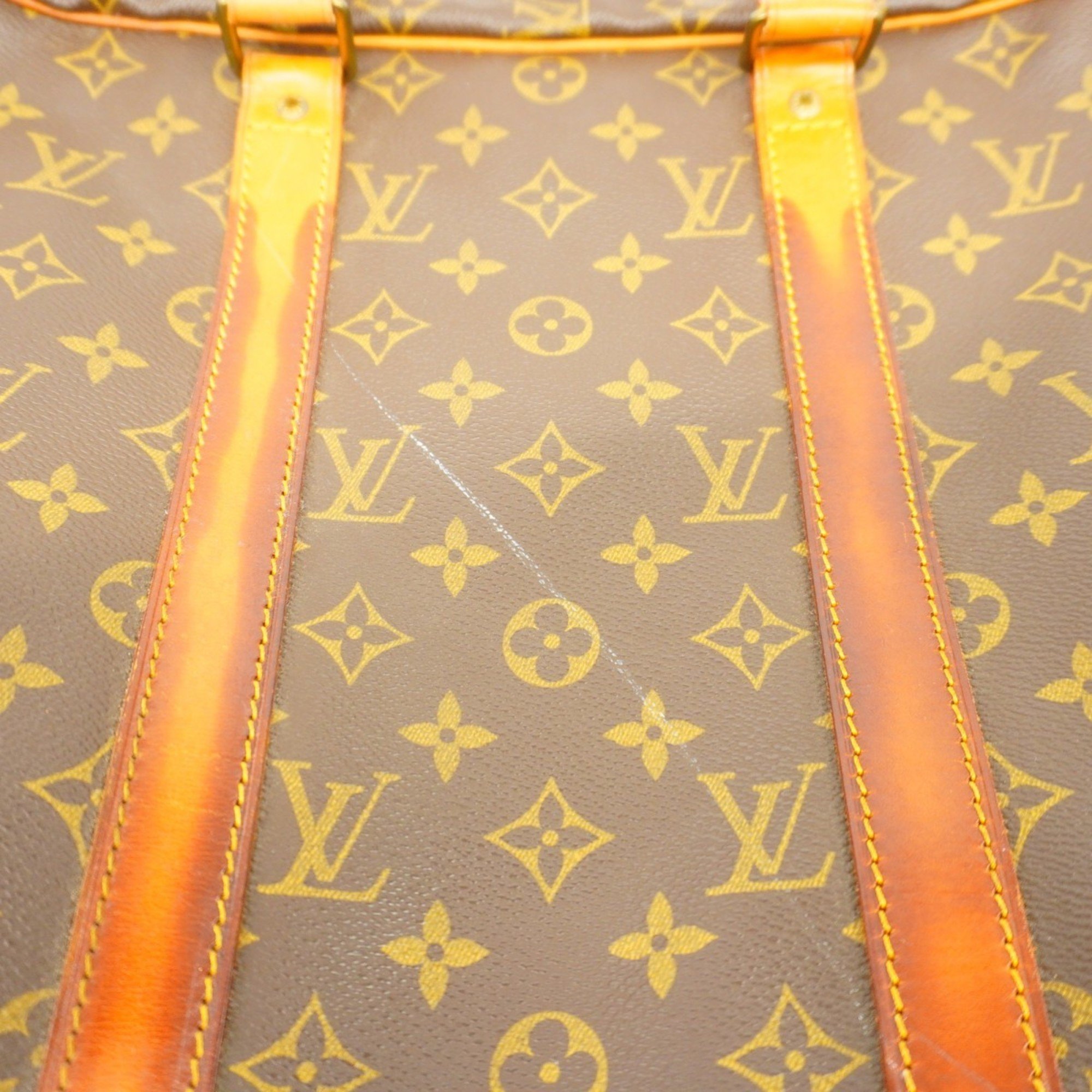 Louis Vuitton Boston Bag Monogram Sac Trois Poche M41375 Brown Men's Women's