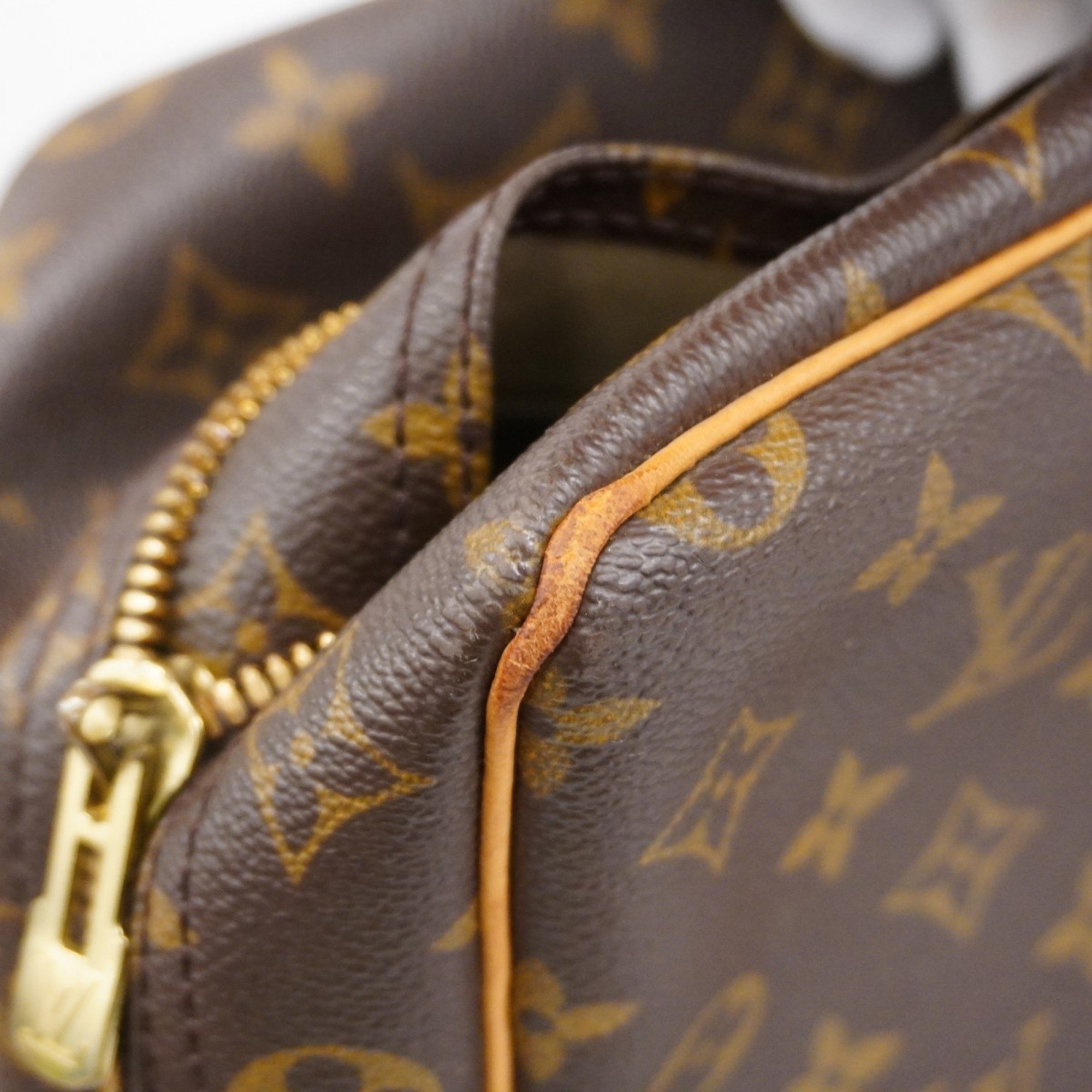 Louis Vuitton Boston Bag Monogram Sirius 45 M41408 Brown Men's Women's