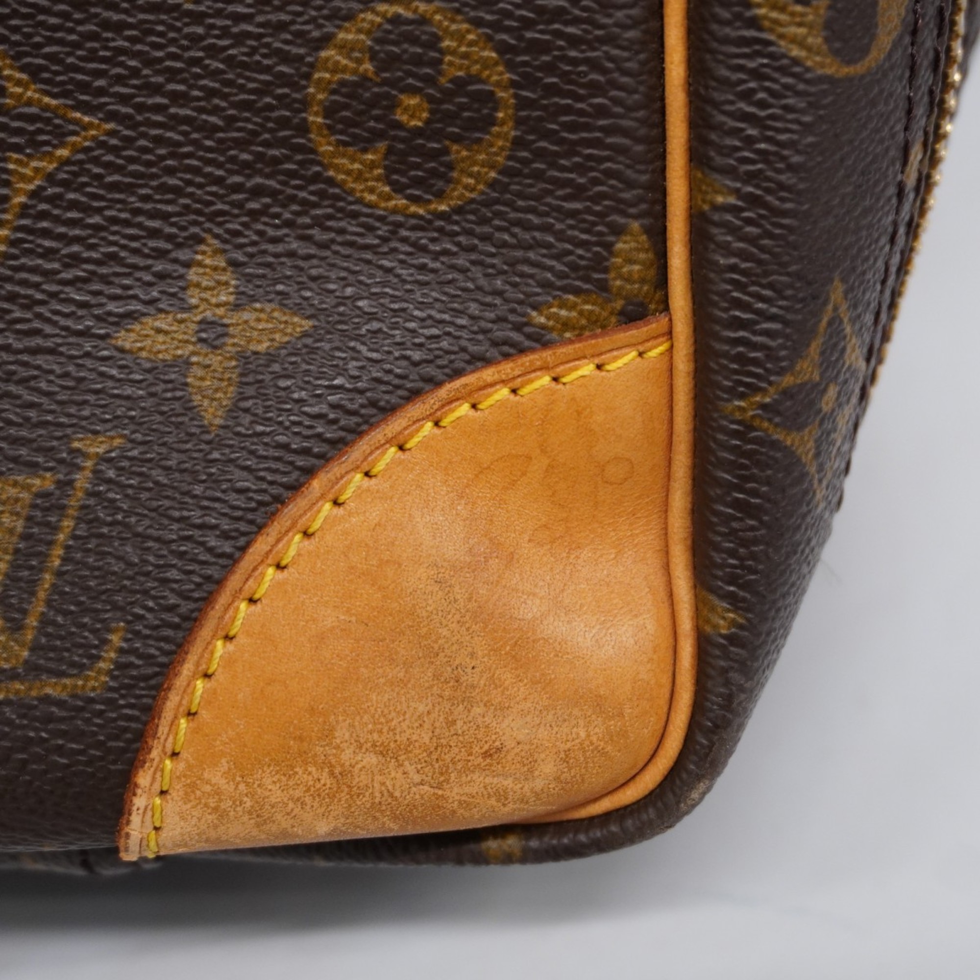 Louis Vuitton Boston Bag Monogram Sirius 45 M41408 Brown Men's Women's