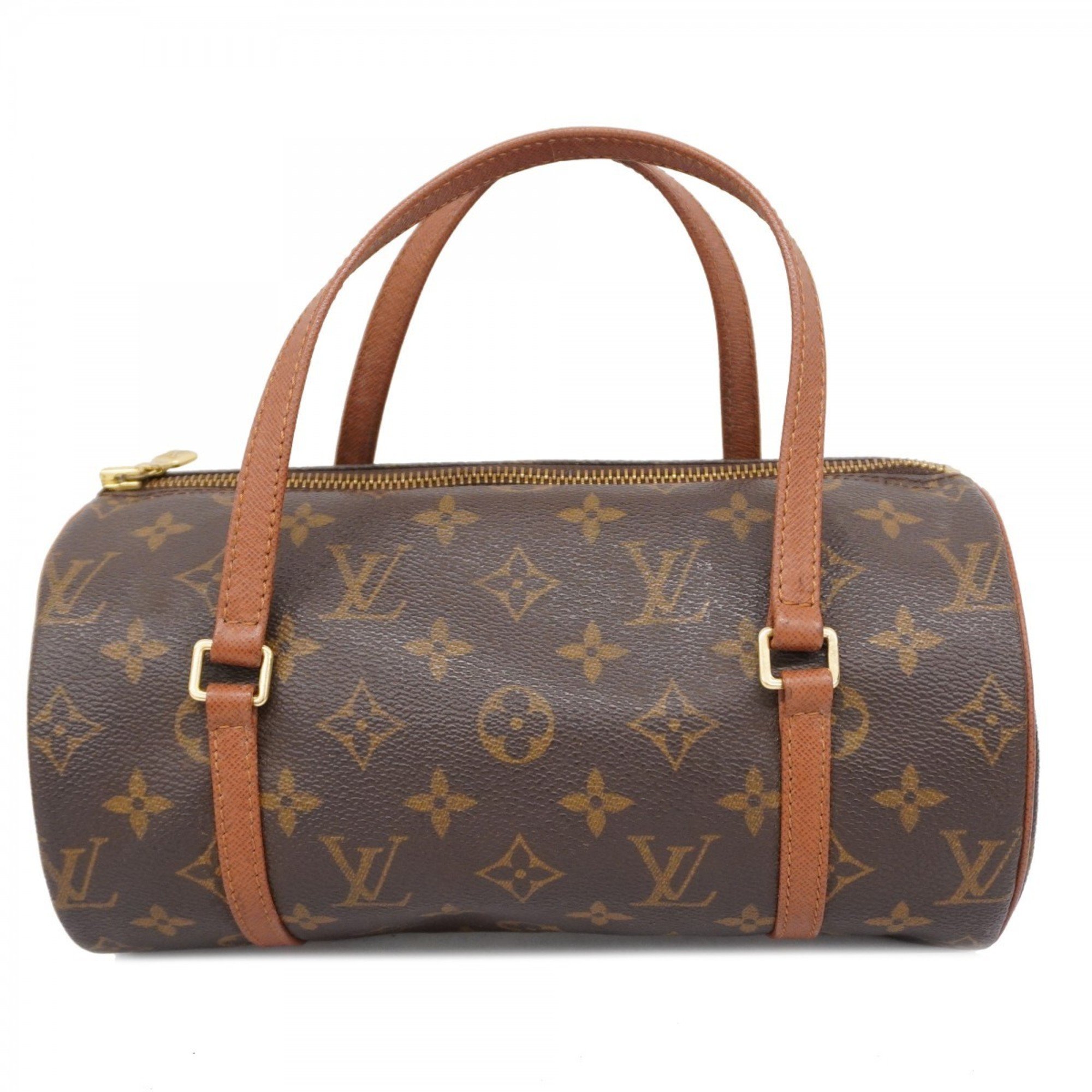 Louis Vuitton handbag Monogram Papillon 26 M51386 Brown ladies