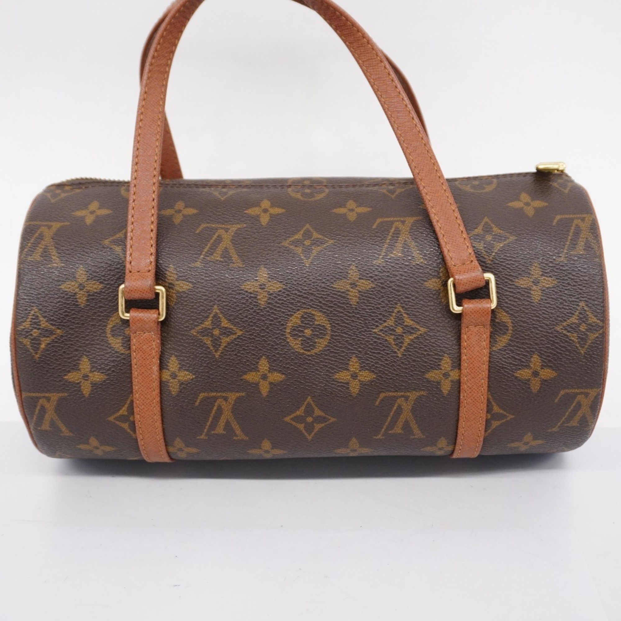 Louis Vuitton handbag Monogram Papillon 26 M51386 Brown ladies