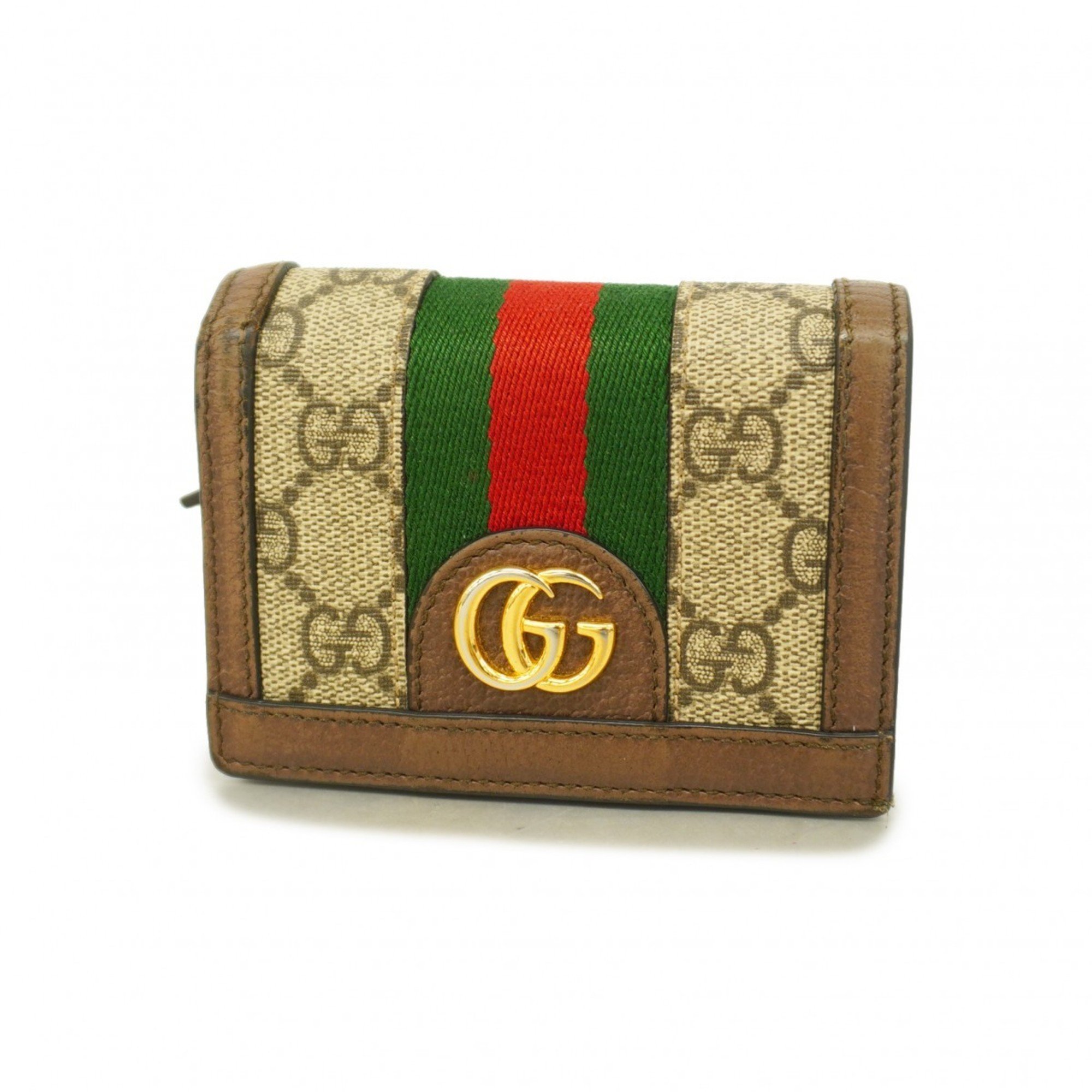 Gucci Wallet Ophidia 523155 Brown Men's Women's