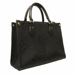 Louis Vuitton Handbag Monogram Empreinte On the Go PM M45653 Noir Ladies