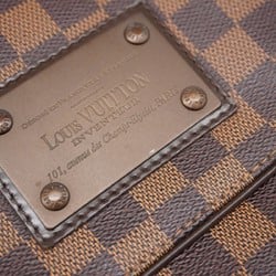 Louis Vuitton Shoulder Bag Damier Brooklyn MM N51211 Ebene Women's