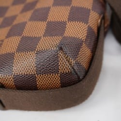 Louis Vuitton Shoulder Bag Damier Brooklyn MM N51211 Ebene Women's