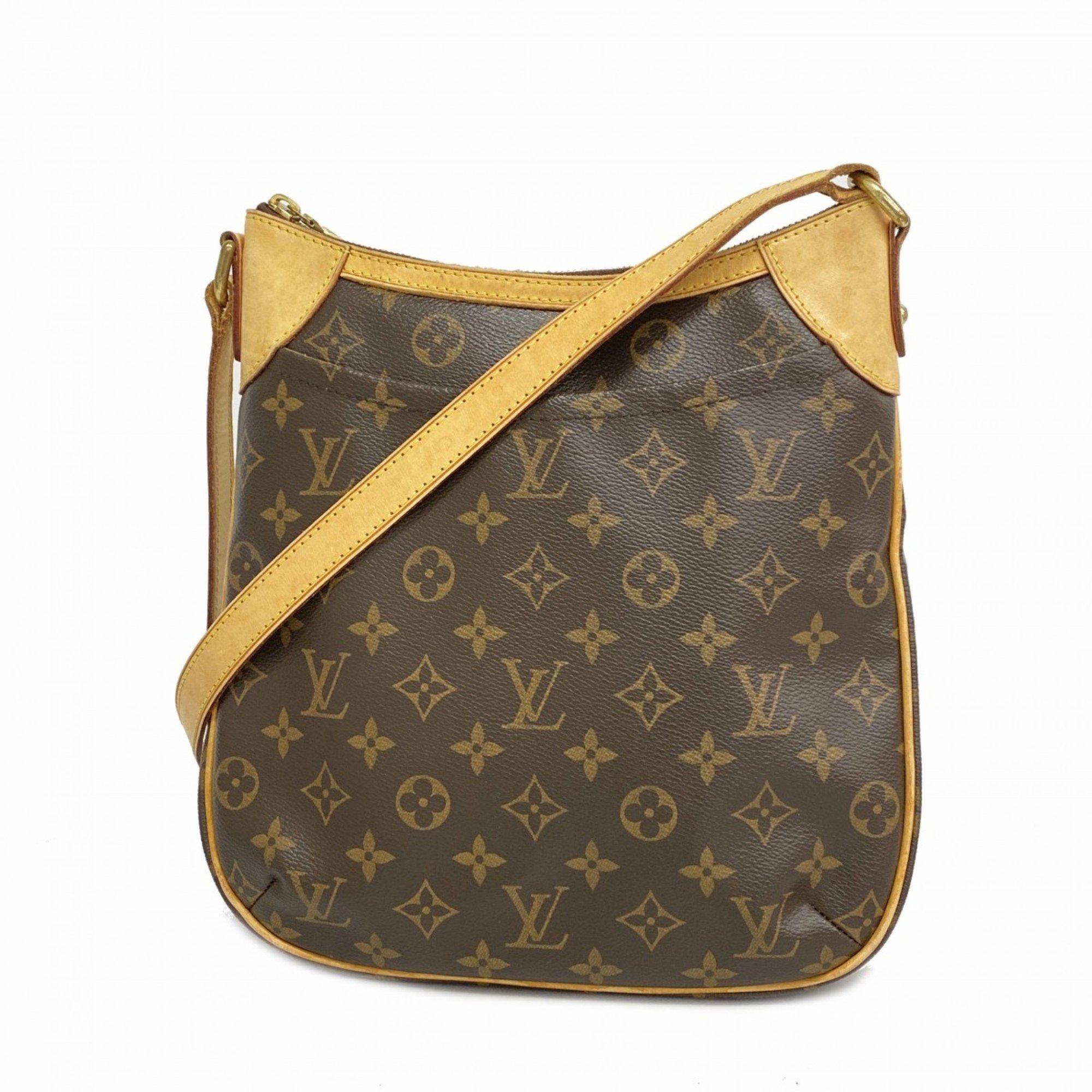 Louis Vuitton Shoulder Bag Monogram Odeon PM M56390 Brown Women's