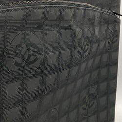 Chanel Carry Bag New Travel Nylon Black Men's Women's