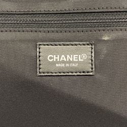 Chanel Carry Bag New Travel Nylon Black Men's Women's