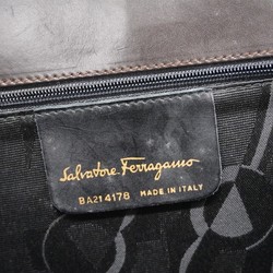 Salvatore Ferragamo Vara Leather Brown Handbag for Women