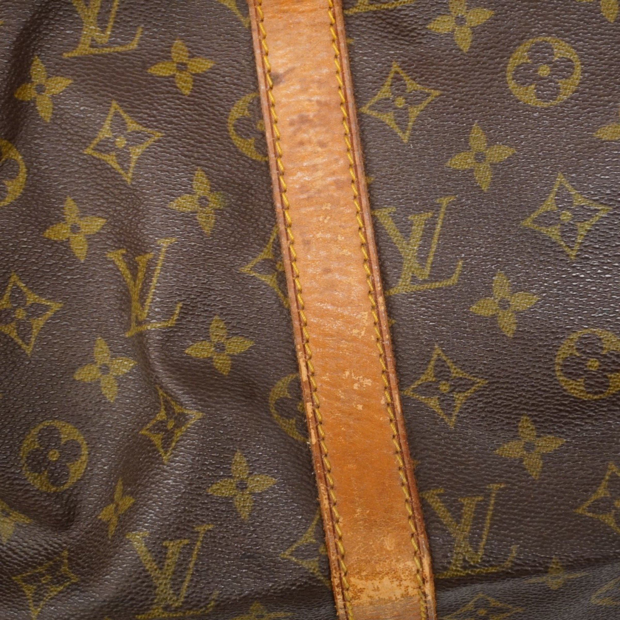 Louis Vuitton Boston Bag Monogram Keepall 50 M41426 Brown Men's Women's