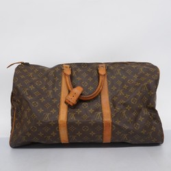 Louis Vuitton Boston Bag Monogram Keepall 50 M41426 Brown Men's Women's