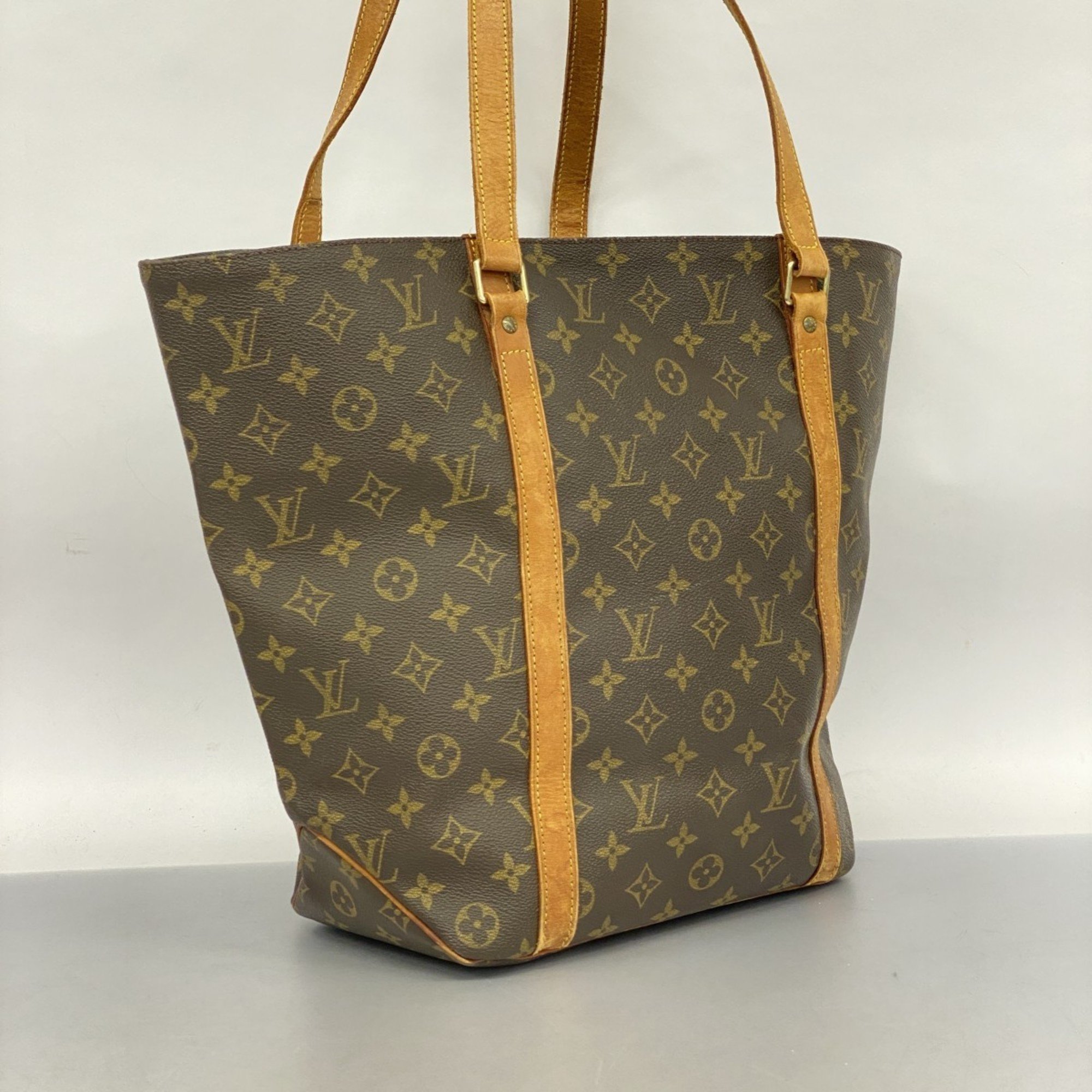 Louis Vuitton Shoulder Bag Monogram Sac M51108 Brown Ladies