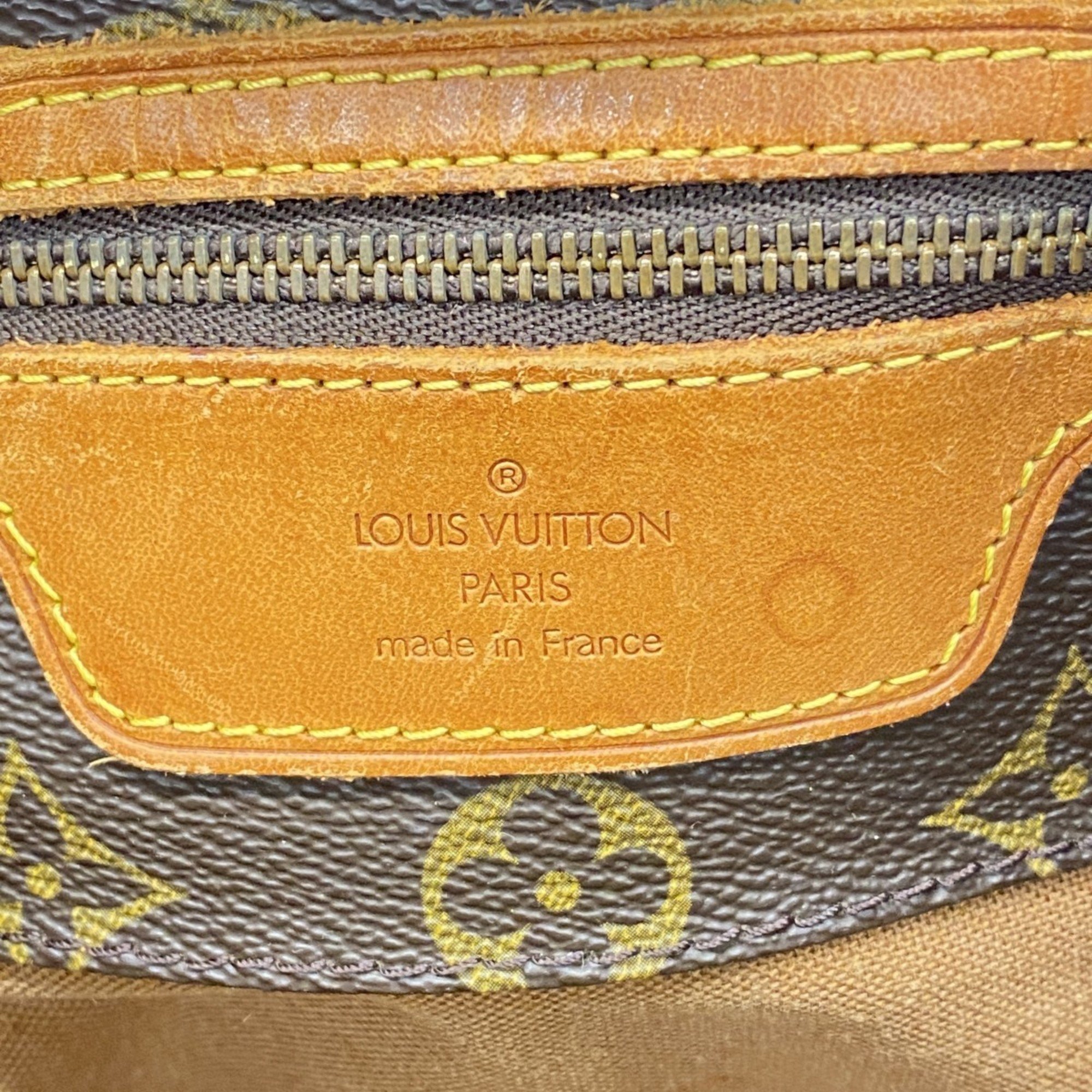 Louis Vuitton Shoulder Bag Monogram Sac M51108 Brown Ladies