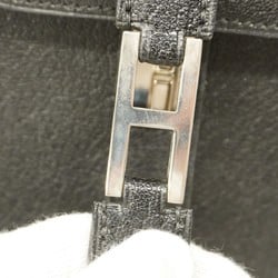 Hermes handbag Drag 37 Chevre Coromandel black E stamp ladies