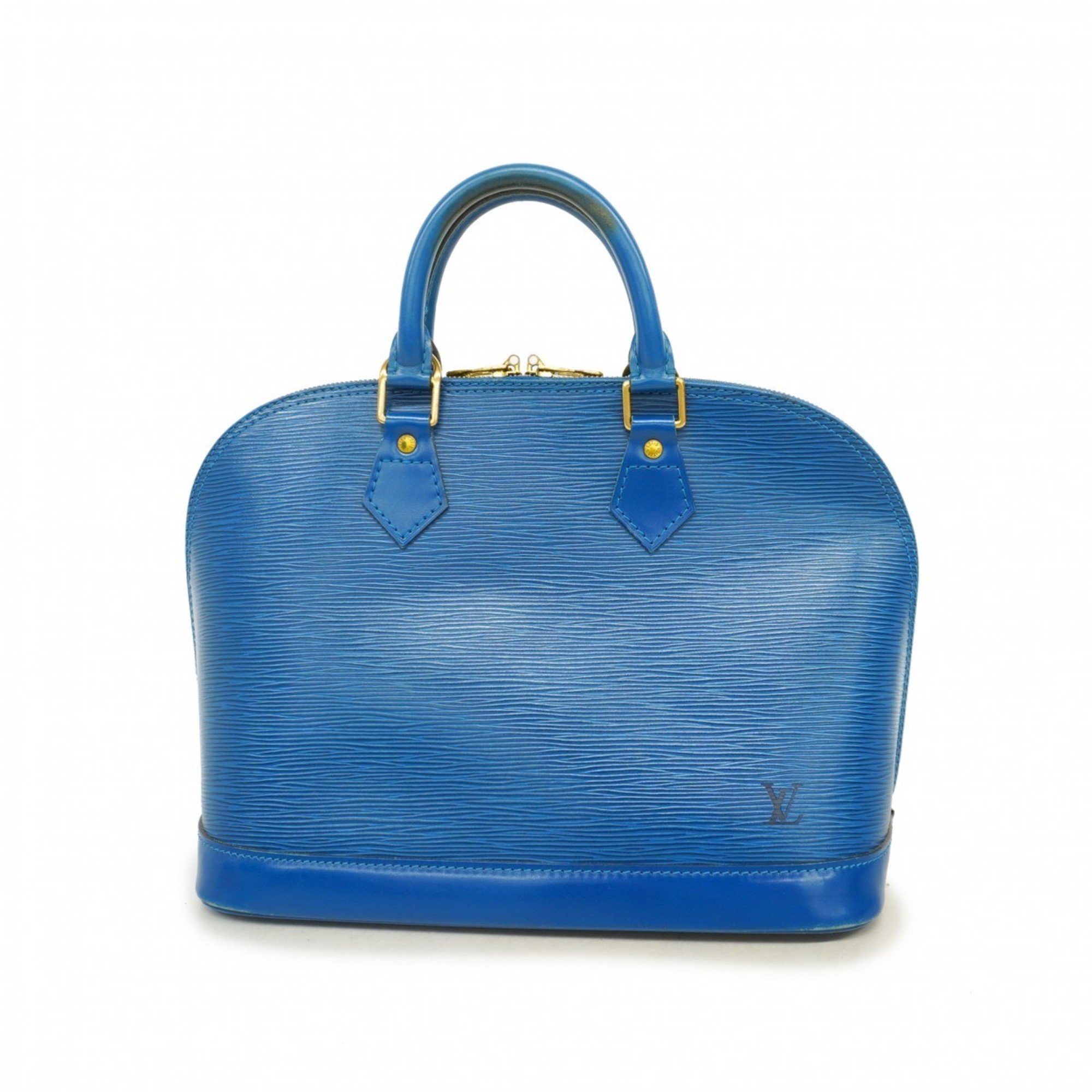 Louis Vuitton Handbag Epi Alma M52145 Toledo Blue Ladies