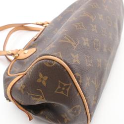 Louis Vuitton Montorgueil PM Shoulder Bag, Coated Canvas, Leather, Monogram, Women's, Brown, M95565