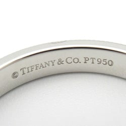 Tiffany & Co. Together Millegrain Ring, Pt950 Platinum, Men's, Women's, Silver, 5.8g