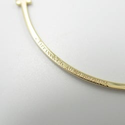 Tiffany & Co. T-Smile Necklace, K18 (yellow gold), diamond, ladies, clear, 63058777