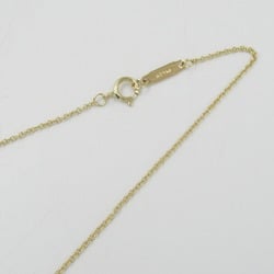 Tiffany & Co. T-Smile Necklace, K18 (yellow gold), diamond, ladies, clear, 63058777