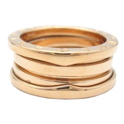 BVLGARI B-zero1 Ring, K18PG (Pink Gold), Men's, Women's, Gold