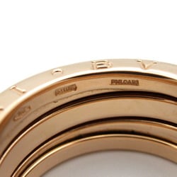 BVLGARI B-zero1 Ring, K18PG (Pink Gold), Men's, Women's, Gold