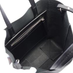 CELINE Vertical Small Cabas Tote Bag Leather Women's Black 176183