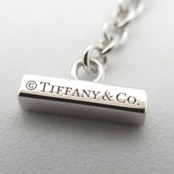 Tiffany & Co. T Smile Small Diamond Bracelet, K18WG (White Gold), Diamond, Women's, Clear