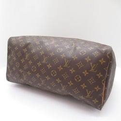 Louis Vuitton Speedy 40 Handbag, Coated Canvas, Monogram, Women's, Brown, M41522