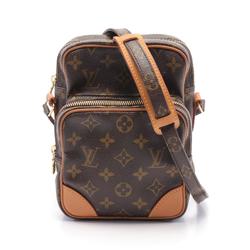 Louis Vuitton LOUIS VUITTON Amazon Monogram Shoulder Bag Coated Canvas Leather Women's Brown M45236