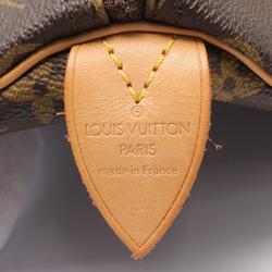 Louis Vuitton Speedy 30 Monogram Handbag Bag Coated Canvas Leather Women's Brown M41526