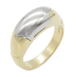 BVLGARI Cherthaura Ring K18 (yellow gold) Stainless steel Ladies Silver Gold