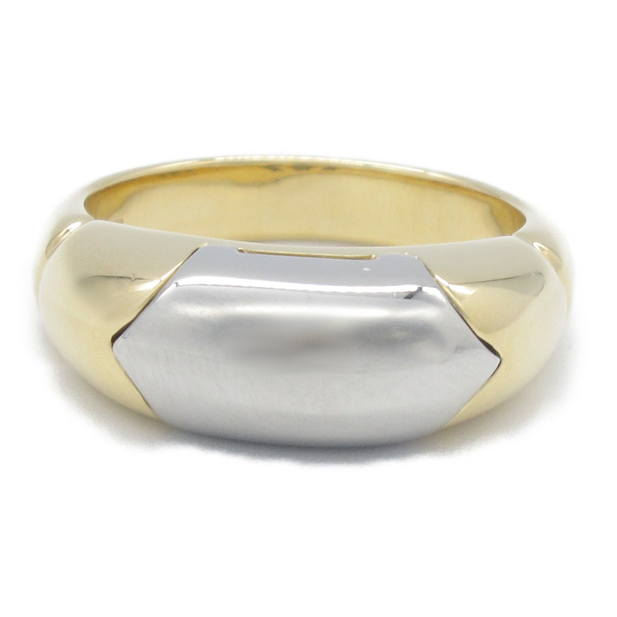 BVLGARI Cherthaura Ring K18 (yellow gold) Stainless steel Ladies Silver Gold