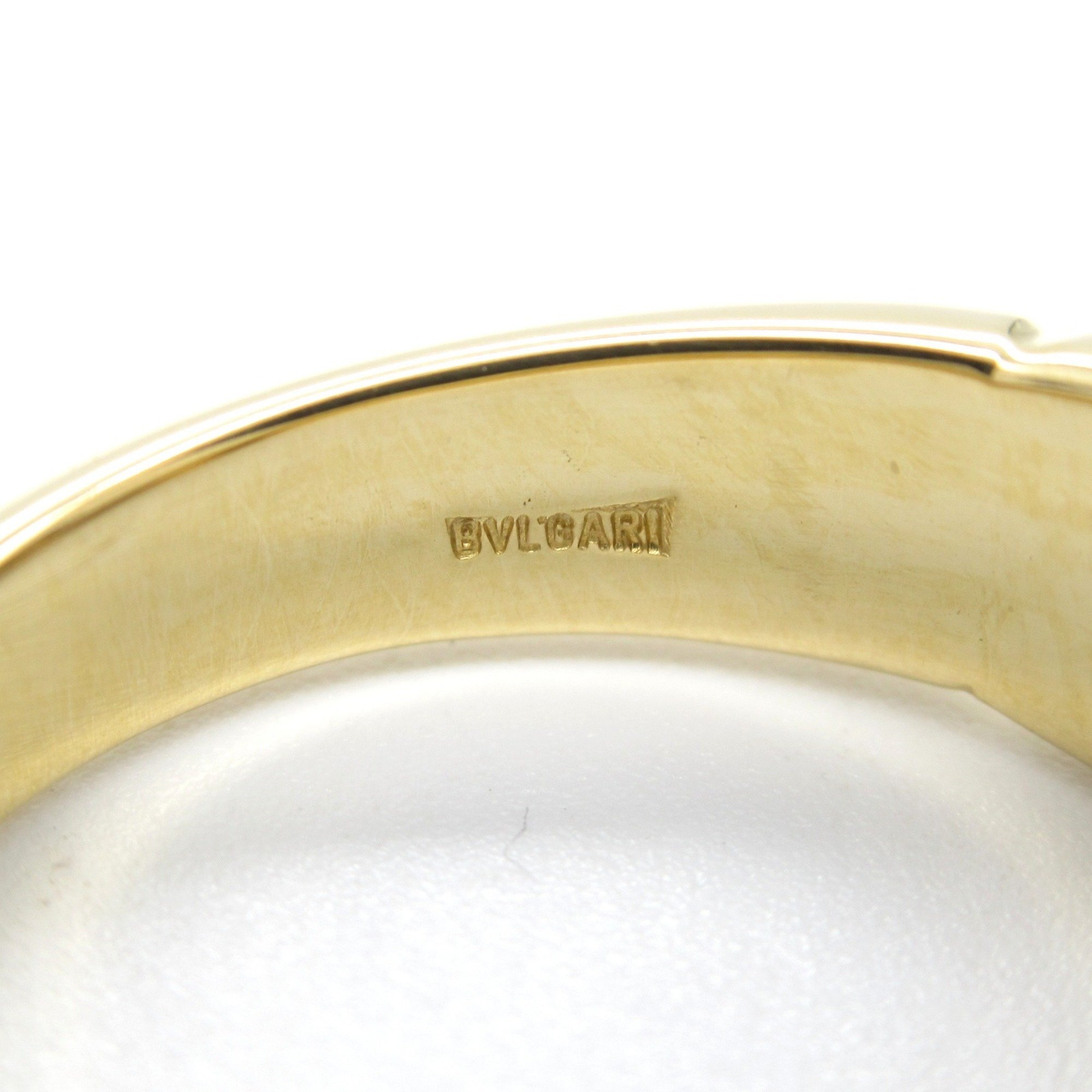 BVLGARI Cherthaura Ring K18 (yellow gold) Stainless steel Ladies Silver Gold