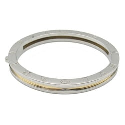 BVLGARI B-zero1 Bracelet K18 (yellow gold) Stainless steel Men's Women's Silver Gold