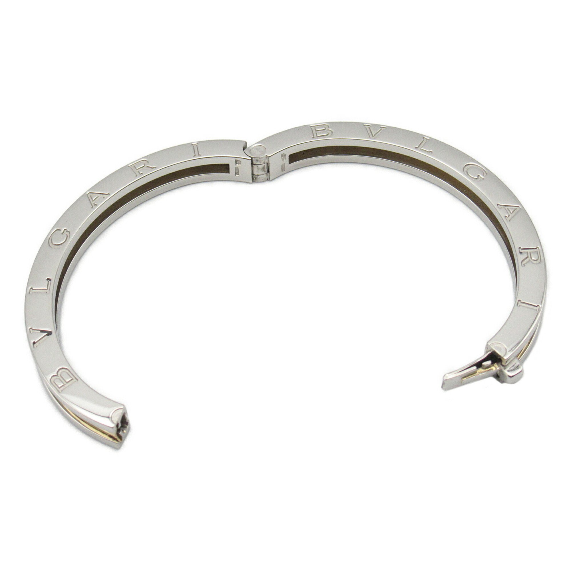 BVLGARI B-zero1 Bracelet K18 (yellow gold) Stainless steel Men's Women's Silver Gold