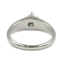 BVLGARI Corona Ring, Pt950 Platinum, Diamond, Women's, Clear